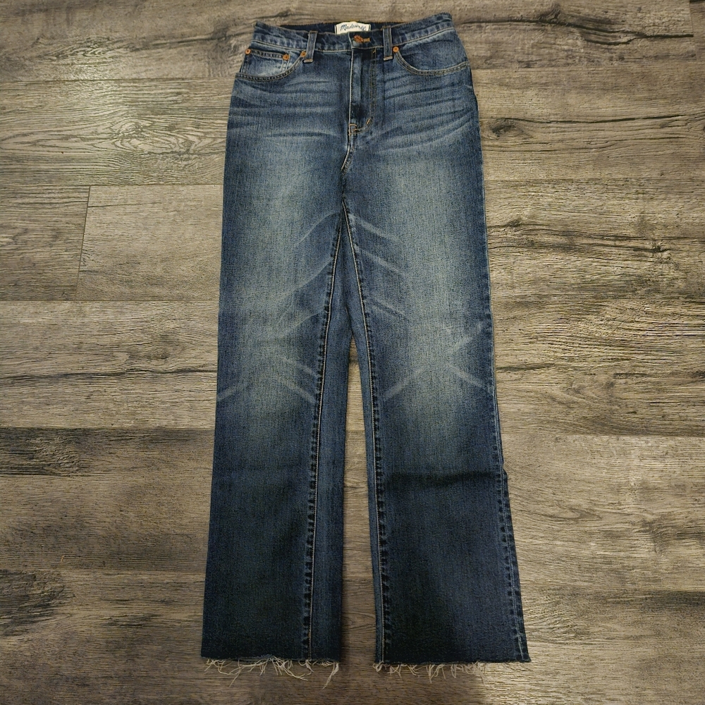 Madewell Indigo Wide Leg Jeans